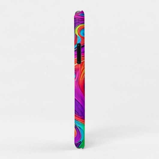 Kleurrijke wereld: Flowy Patterns Case-Mate iPhone Case (Achterkant/rechts)