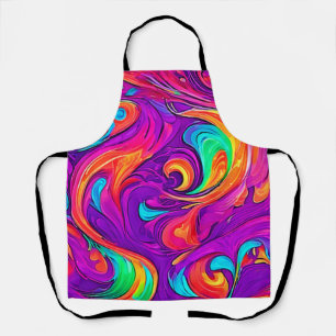 Kleurrijke wereld: Flowy Patterns Schort