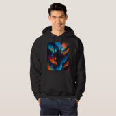 Kleurrijke wereld hoodie (Voorkant volledig)