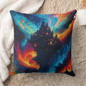 Kleurrijke wereld kussen (Deken)