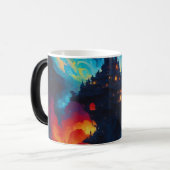 Kleurrijke wereld magische mok (Voorkant links)