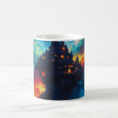 Kleurrijke wereld magische mok (Center)