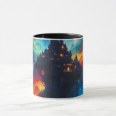 Kleurrijke wereld mok (Midden)