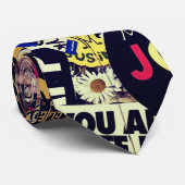 Kleurrijke wereld van stickers stropdas (Opgerold)