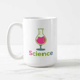 Kleurrijke wetenschapsbeker - Leuk laboratoriumexp Koffiemok