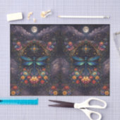 Kleurrijke Whimsical Boho Libelle Decoupage Tissuepapier (Craft)