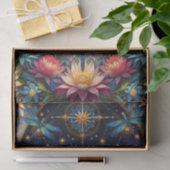 Kleurrijke Whimsical Boho Libelle Decoupage Tissuepapier (Geschenk)