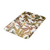 Kleurrijke Whimsical Herfst Herfst Landelijke Blad Badmat (Gekanteld)