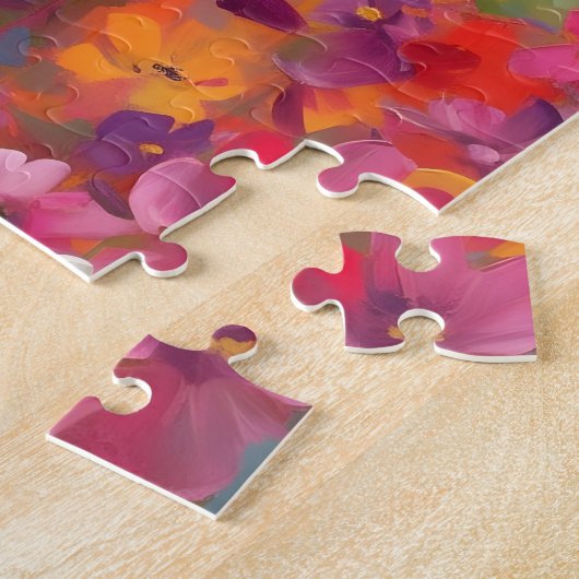 Kleurrijke Whippet Legpuzzel (Zijkant)