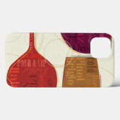 Kleurrijke wijn Case-Mate iPhone case (Achterkant (horizontaal))