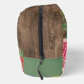 Kleurrijke Wildbloemen bloemenboeket kunst patroon Toilettasje (Rechts)