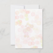 Kleurrijke Wildbloemen & Vlinders Verjaardagsfeest Bedankkaart (Achterkant)