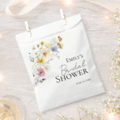 Kleurrijke Wilde Bloem Boho Bruidsfeest Bedankt Bedankzakje (Geknipt)
