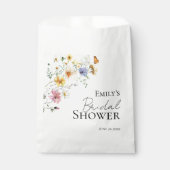 Kleurrijke Wilde Bloem Boho Bruidsfeest Bedankt Bedankzakje (Voorkant)