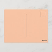 Kleurrijke Wilde Bloem Boho Chic Bruiloft Briefkaart (Achterkant)