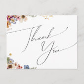 Kleurrijke wilde bloem | Garden Weddenschap Hartel Briefkaart (Voorkant)