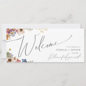 Kleurrijke wilde bloem | Koptekst van de tuinbouwk (Voorkant)