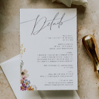 Kleurrijke wilde bloem | Tuinggegevens