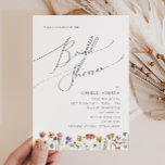 Kleurrijke wilde bloem | VRIJGEZELLENFEEST Kaart<br><div class="desc">Deze kleurrijke wilde bloem | De bruiddoucheuitnodiging is perfect voor je eenvoudige, grimmige regenboogregenboogzomer vrijgezellenfeest. De heldere, betoverde roze, gele, oranje en goudkleurige floralen geven dit product het gevoel van een minimalistische elegante hippietuin. Het moderne ontwerp is artsachtig en delicaat, en toont een klassiek, rijk weide in de waterverf. Wat...</div>