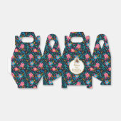 Kleurrijke wilde bloemen, Aangepaste foto, Fijne v Bedankdoosjes (Uitgevouwen)