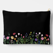 Kleurrijke Wilde Bloemen Aangepaste Naam Etui (Achterkant)