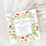 Kleurrijke wilde bloemen Bridal Shower Invitation Kaart<br><div class="desc">Kleurrijke wilde bloemen Bridal Shower Invitation. Voor een geavanceerdere aanpassing van dit ontwerp,  selecteer hierboven eenvoudig de knoop "van het Aanpassen"! Overeenkomende objecten beschikbaar. Zie hier het volledige collectie: https://www.zazzle.com/collections/corolful_wildflowers_bridal_shower_collections-119910206201945097</div>