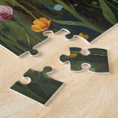 Kleurrijke wilde bloemen in de weide legpuzzel (Zijkant)