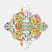 Kleurrijke Wilde Bloemen Land Toekomst Mevrouw Blo Bedankdoosjes (Uitgevouwen)