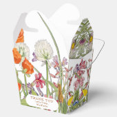 Kleurrijke Wilde Bloemen Land Toekomst Mevrouw Blo Bedankdoosjes (Geopend)