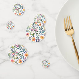 Kleurrijke Wilde Bloemen | Mooie Bloemenschilderin Confetti
