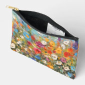 Kleurrijke wilde bloemen of cosmetica etui (Open)