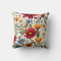 Kleurrijke wilde bloemen op een witte achtergrond