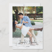 Kleurrijke wilde bloemen tuin Save the Date foto Kaart (Voorkant)