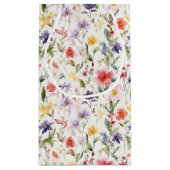 Kleurrijke Wilde Bloemen Vreugde Klein Cadeauzakje (Achterkant)