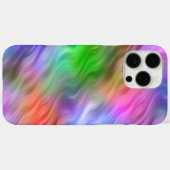 Kleurrijke wilde bloemen Wavy Texture Case-Mate iPhone Case (Achterkant (horizontaal))