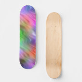 Kleurrijke wilde bloemen Wavy Texture Skateboard (Voorkant)