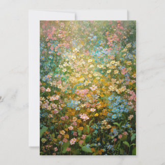 Kleurrijke Wilde Bloemenweiden 3 Kaart