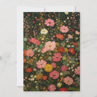 Kleurrijke Wilde Bloemenweiden 3 Kaart