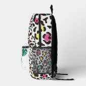 Kleurrijke wilde dieren & tropische bladeren bedrukte rugzak (Rechts)