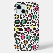 Kleurrijke wilde dieren & tropische bladeren Case-Mate iPhone case (Achterkant)