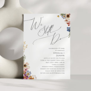 Kleurrijke wilderbloem weide we nog steeds vow ren kaart