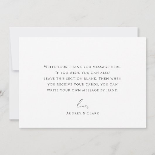 Kleurrijke Wildflower Baby in Bloom Baby shower Bedankkaart (Achterkant)