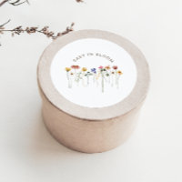 Kleurrijke Wildflower Baby in Bloom Baby shower