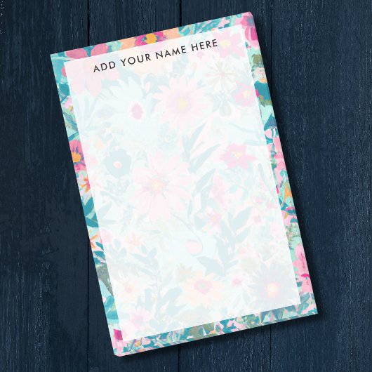 Kleurrijke Wildflower Blossom Kantoor Briefpapier Post-it® Notes