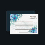 Kleurrijke Wildflower bruiloft advies Kaart<br><div class="desc">Dit is een mooie elegante wildflower bruiloft advies Kaart. Deze kleurrijke wildflower bruiloft advies kaart is perfect voor uw eenvoudige,  grillige boho regenboog zomer bruiloft. Het is perfect als trouwplaatskaarten,  visitekaartjes en meer. Klik op de knop aanpassen om het ontwerp te personaliseren.</div>