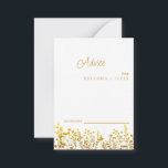 Kleurrijke Wildflower bruiloft advies Kaart<br><div class="desc">Dit is een mooie elegante wildflower bruiloft advies Kaart. Deze kleurrijke wildflower bruiloft advies kaart is perfect voor uw eenvoudige,  grillige boho regenboog zomer bruiloft. Het is perfect als trouwplaatskaarten,  visitekaartjes en meer. Klik op de knop aanpassen om het ontwerp te personaliseren.</div>