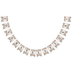 Kleurrijke Wildflower Bunting Flag Vlaggetjes