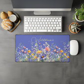 Kleurrijke Wildflower Desk Mat