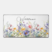 Kleurrijke Wildflower Desk Mat (Voorkant)