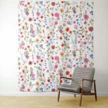 Kleurrijke Wildflower Garden Woonkamer Kantoor